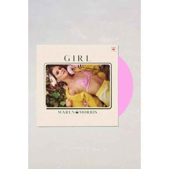 Maren Morris GIRL Limited LP Opaque Blush Pink Vinyl Record Album EUC - Picture 1 of 6